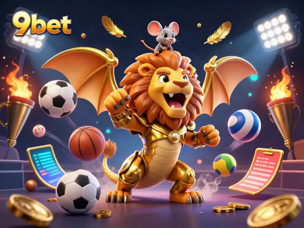 Experience thrilling gameplay at 9bet with a 3D chimera and dynamic sports betting action.