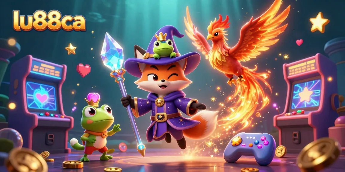 Engage with thrilling games at lu88ca featuring a wizard fox and dynamic gaming elements.