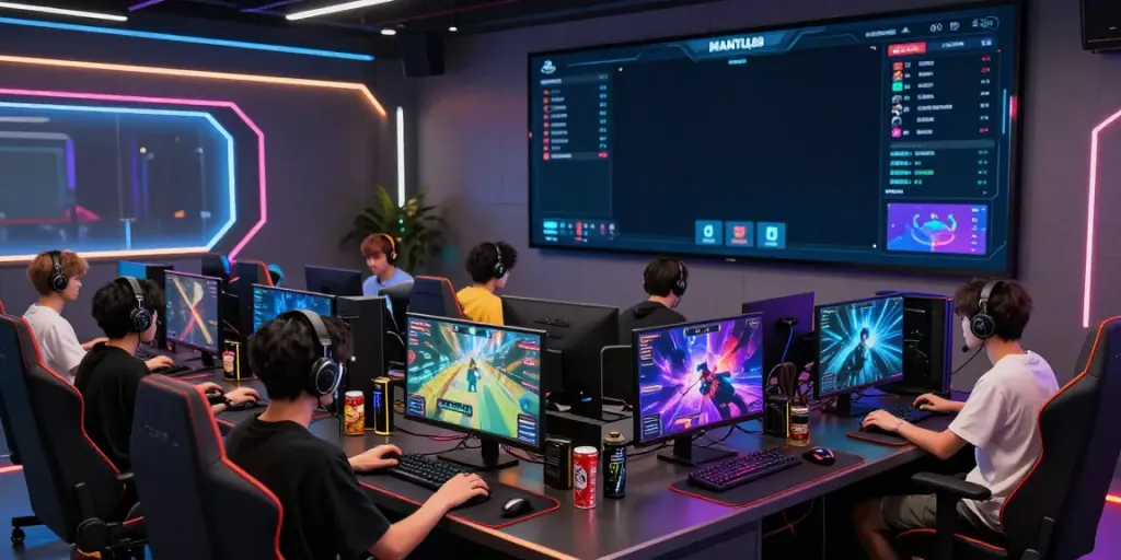 Proses mantul88 login di platform gim online dengan interaksi pemain yang dinamis.