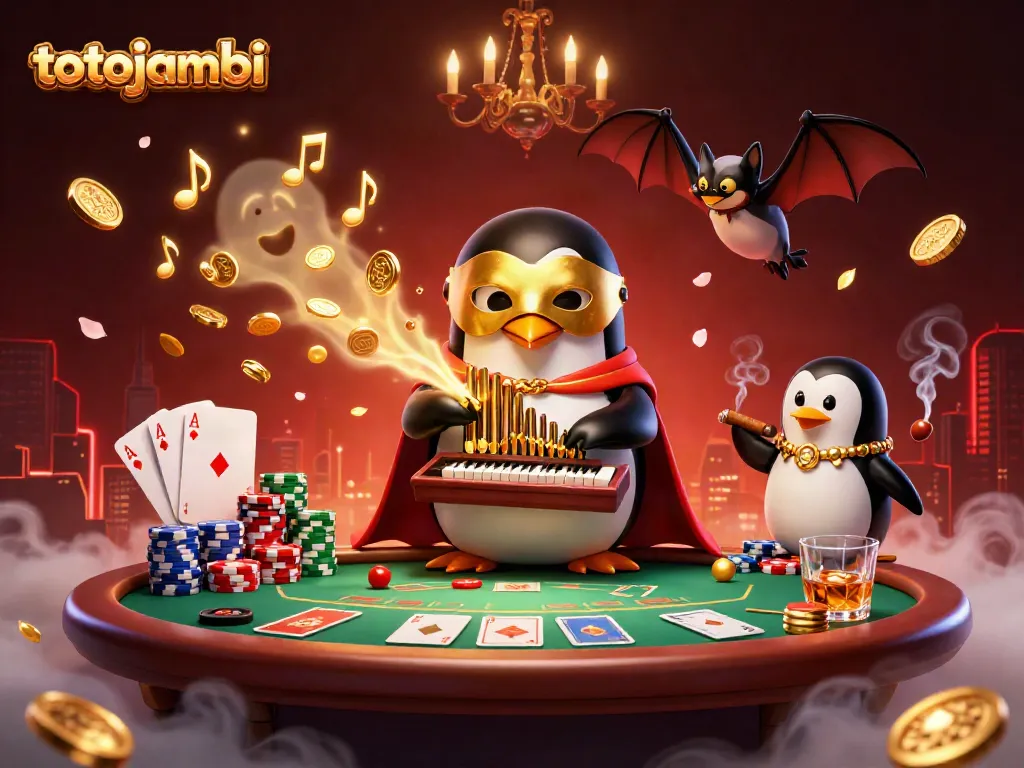 Experience the thrill of totojambi with vibrant casino characters and dynamic gaming elements.