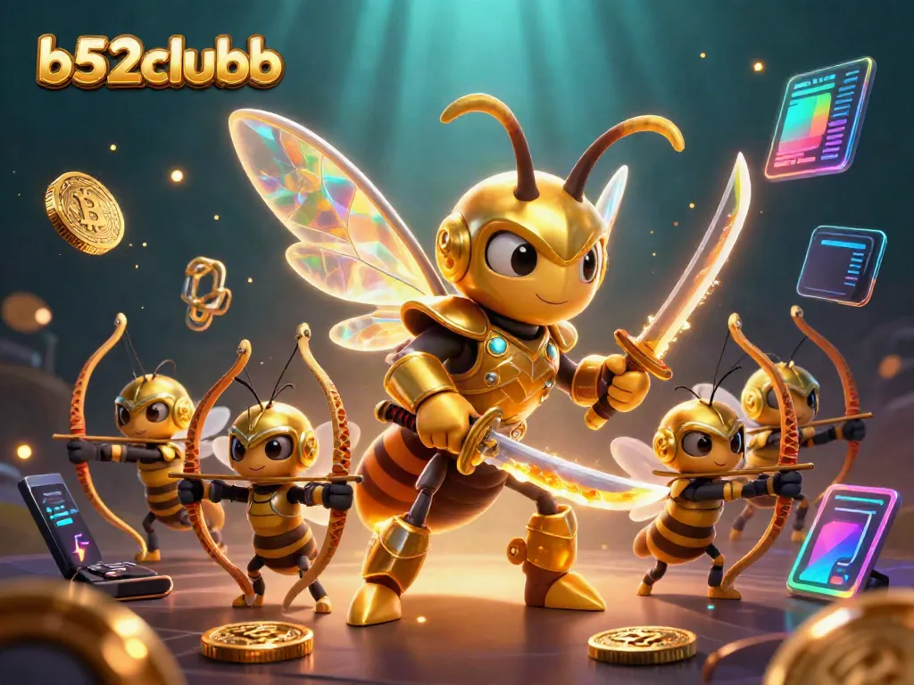 Engage with thrilling gameplay at b52clubb with charismatic characters wielding unique weapons and dynamic crypto elements.