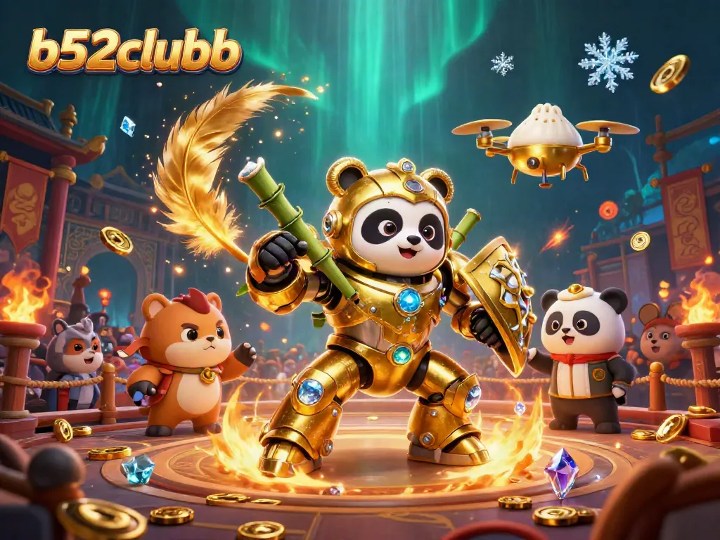 Engage in thrilling gameplay with b52clubb's vibrant casino, where cartoon characters and rich rewards await.