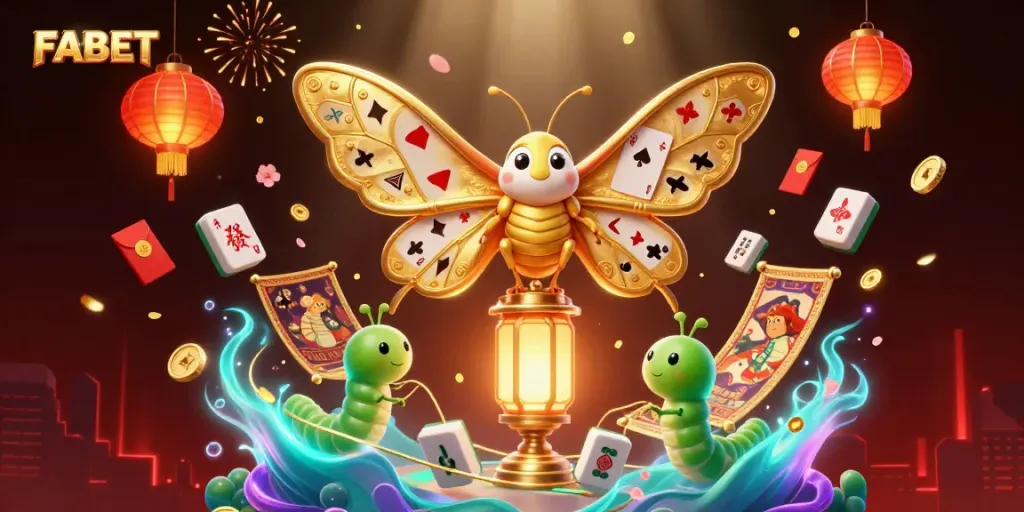 FABET highlights thrilling casino scenes with 3D elements and an elegant design for engaging gameplay.
