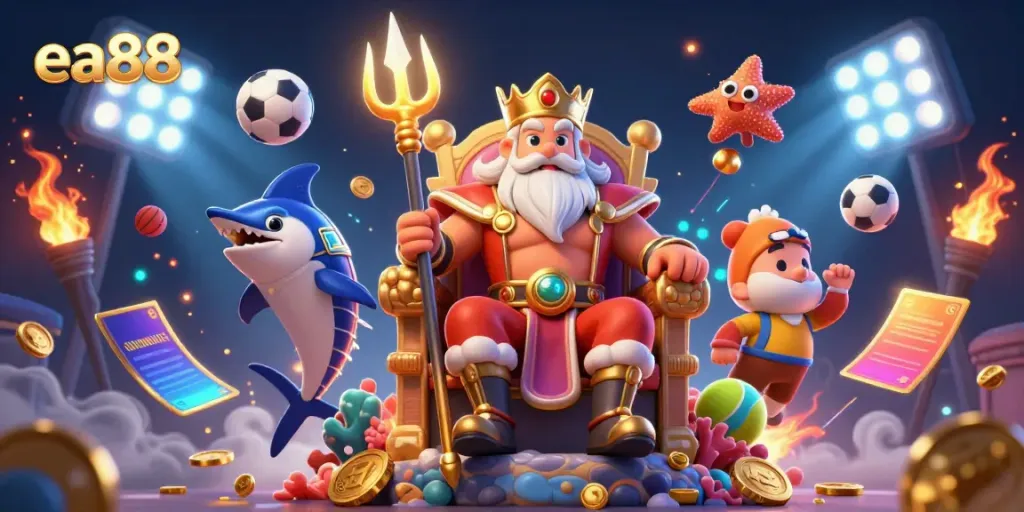 Experience thrilling action with ea88 as Neptune oversees a dynamic sports betting scene.